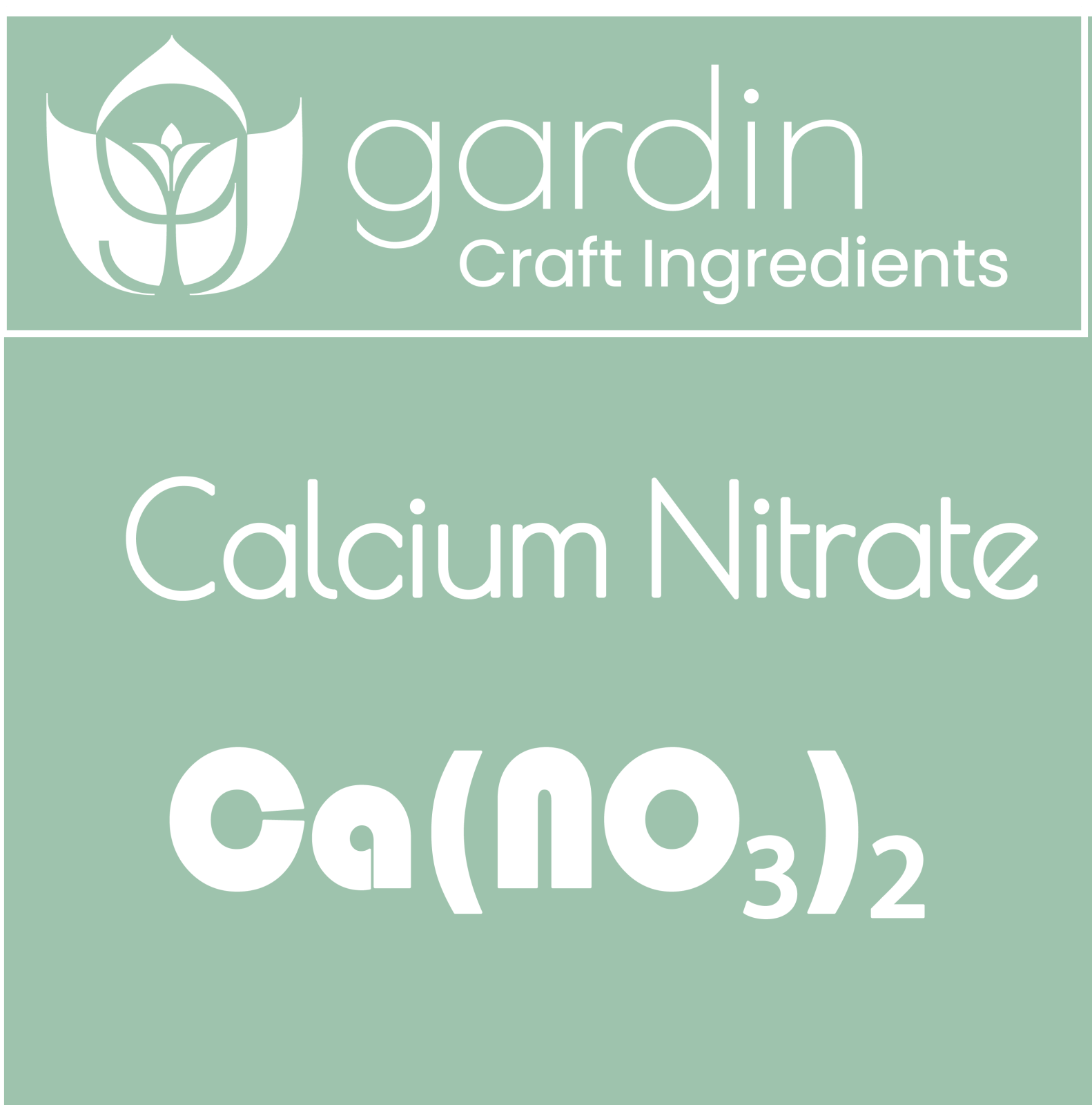 Nutrients, Additives & Solutions - Calcium Nitrate - Gardin Warehouse