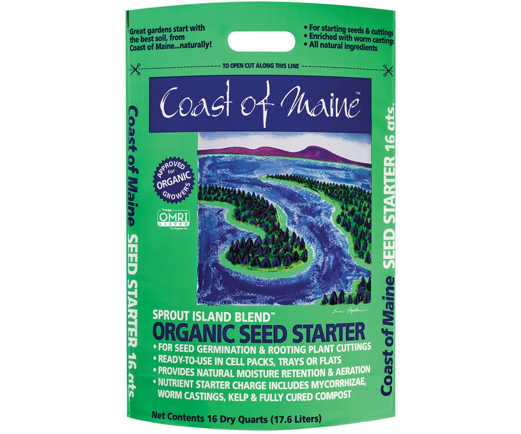 Soil, Media & Amendments - Coast of Maine Sprout Island Seed Starter, 16 qt - 609853000917- Gardin Warehouse