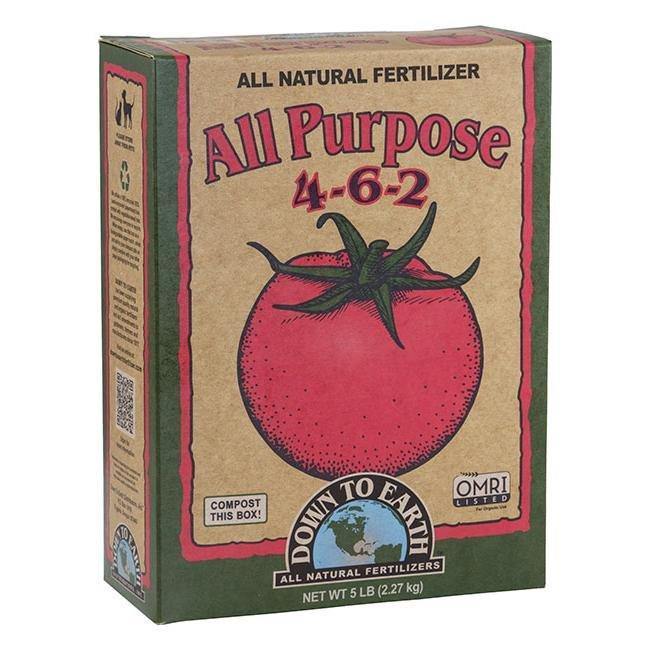 Nutrients, Additives & Solutions - Down To Earth All Purpose, 5lb - 714360078066- Gardin Warehouse
