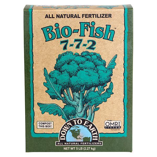 Nutrients, Additives & Solutions - Down To Earth Bio-Fish, 5lb - 714360078042- Gardin Warehouse