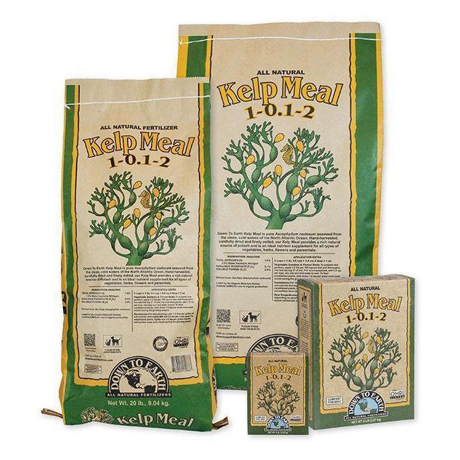 Nutrients, Additives & Solutions - Down To Earth Kelp Meal, 5lb - 714360078134- Gardin Warehouse