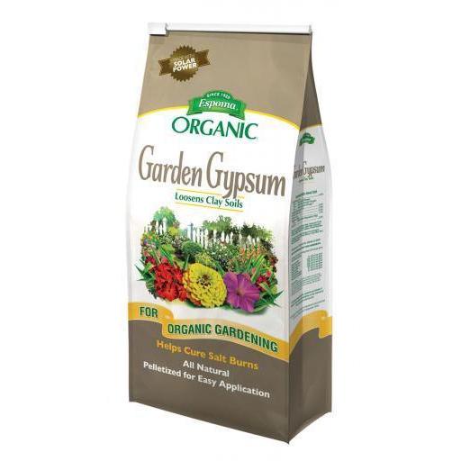 Nutrients, Additives & Solutions - Espoma Garden Gypsum - 050197022064- Gardin Warehouse