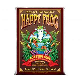 Soil, Media & Amendments - FoxFarm Happy Frog Potting Soil, 2 cu ft - 752289590023- Gardin Warehouse