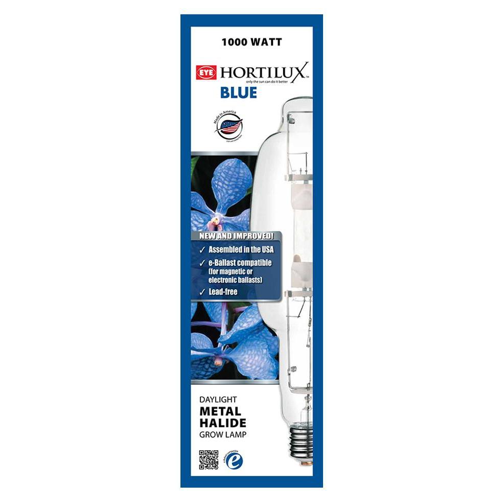 Lighting - Hortilux Blue - (Daylight) Metal Halide (MH) Lamp - 1000W - Gardin Warehouse