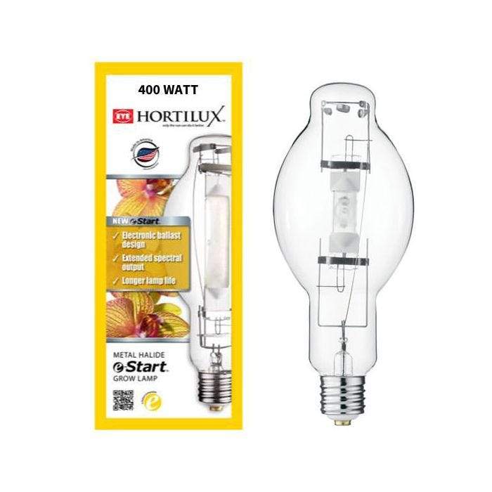 Lighting - Hortilux - e-Start Metal Halide (MH) Lamp, 400W - 639125502856- Gardin Warehouse