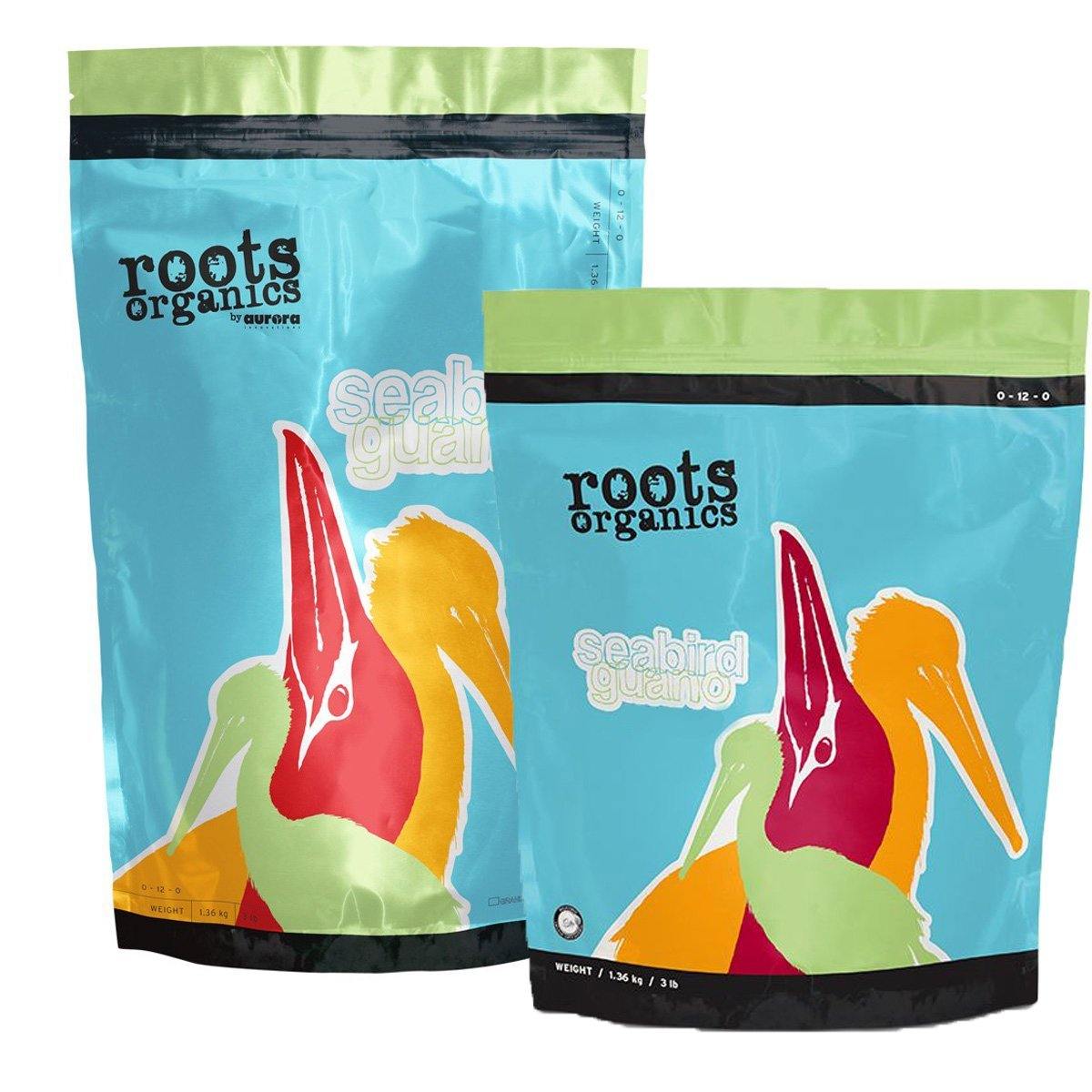 Nutrients, Additives & Solutions - Roots Organics Powdered Seabird Guano, 3lb - 609728631741- Gardin Warehouse